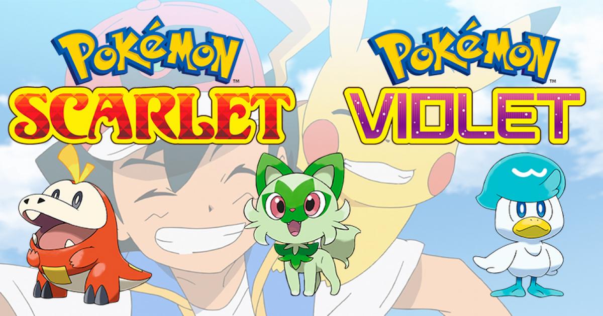 Pokémon Scarlet & Violet são anunciados para o Nintendo Switch, confira os  detalhes – Nova Post