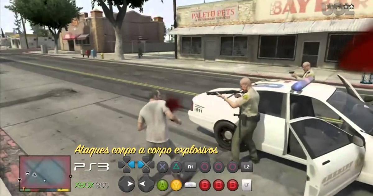 Código de Ataques Explosivos Corpo a Corpo do GTA V da Nova Geração 